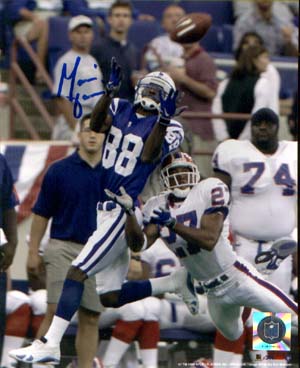 Marvin Harrison Autographed 8x10 Photo