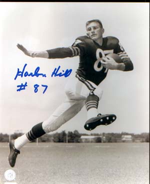 Harlon Hill Autographed 8x10 Photo