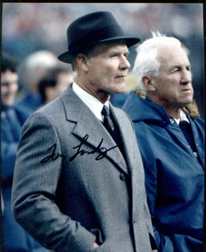 Tom Landry Autographed 8x10 Photo