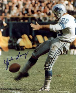 Yale Lary Autographed 8x10 Photo