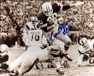 Chuck Mercein Autographed 8x10 Photo - Vintage Dugout