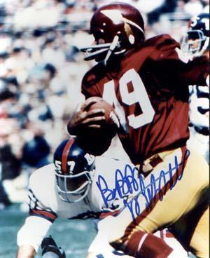 Bobby Mitchell Autographed 8x10 Photo - Vintage Dugout