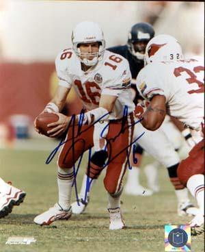 Jake Plummer Autographed 8x10 Photo - Vintage Dugout