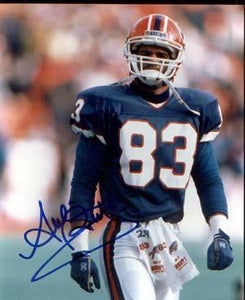 Andre Reed Autographed 8x10 Photo - Vintage Dugout