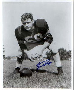 Jim Ringo Autographed 8x10 Photo - Vintage Dugout