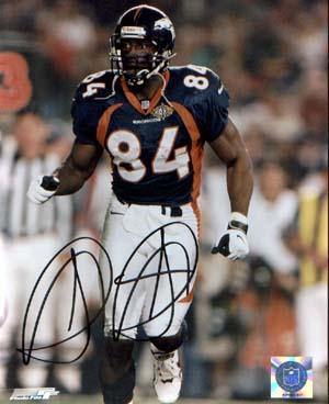 Shannon Sharpe Autographed 8x10 Photo - Vintage Dugout