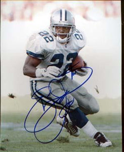 Emmitt Smith Autographed 8x10 Photo - Vintage Dugout