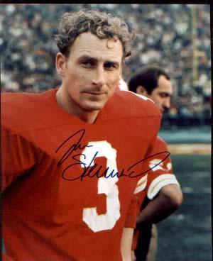 Jan Stenerud Autographed 8x10 Photo - Vintage Dugout