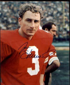 Jan Stenerud Autographed 8x10 Photo - Vintage Dugout