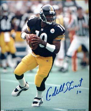 Kordell Stewart Autographed 8x10 Photo - Vintage Dugout