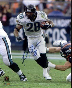 Fred Taylor Autographed 8x10 Photo - Vintage Dugout