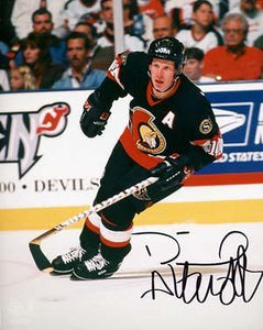 Daniel Alfredsson Autographed 8x10 Photo - Vintage Dugout