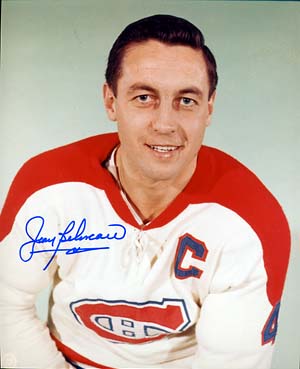 Jean Beliveau Autographed 8x10 Photo