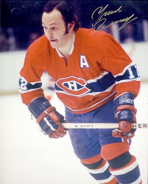 Yvan Cournoyer Autographed 8x10 Photo