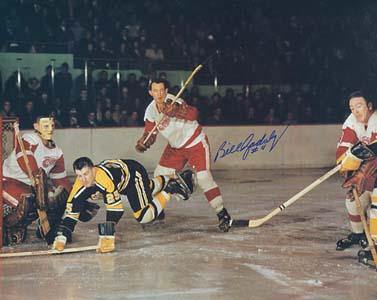 Bill Gadsby Autographed 8x10 Photo - Vintage Dugout