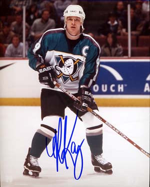 Paul Kariya Autographed 8x10 Photo