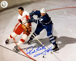 Red Kelly Autographed 8x10 Photo