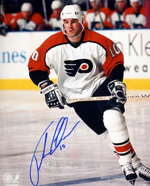 John LeClair Autographed 8x10 Photo