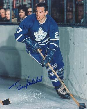 Frank Mahovlich Autographed 8x10 Photo - Vintage Dugout