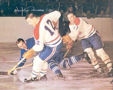 Dickie Moore Autographed 8x10 Photo - Vintage Dugout