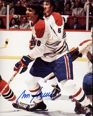 Serge Savard Autographed 8x10 Photo - Vintage Dugout