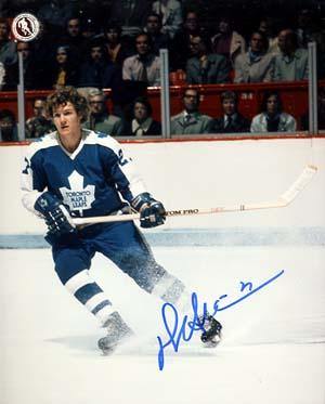 Daryl Sittler Autographed 8x10 Photo - Vintage Dugout