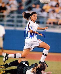 Mia Hamm Autographed 8x10 Photo