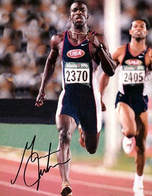 Michael Johnson Autographed 8x10 Photo