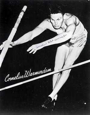 Cornelius Warmerdam Autographed 8x10 Photo - Vintage Dugout
