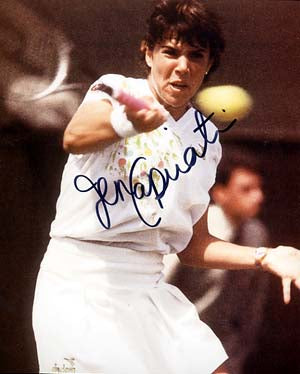 Jennifer Capriati Autographed 8x10 Photo