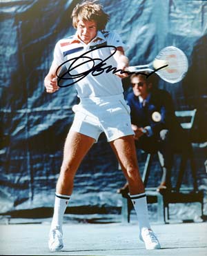 Jimmy Connors Autographed 8x10 Photo