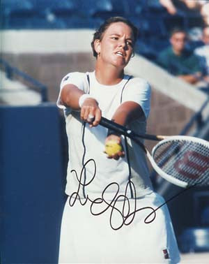 Lindsay Davenport Autographed 8x10 Photo