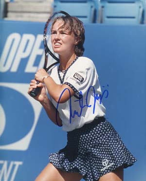 Martina Hingis Autographed 8x10 Photo