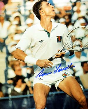 Ivan Lendl Autographed 8x10 Photo