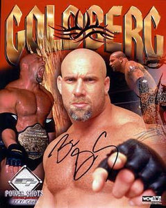 Bill Goldberg Autographed 8x10 Photo - Vintage Dugout