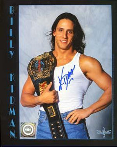 Billy Kidman Autographed 8x10 Photo - Vintage Dugout