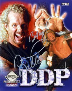 Diamond Dallas Page Autographed 8x10 Photo - Vintage Dugout