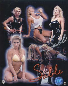 Sable Autographed 8x10 Photo - Vintage Dugout